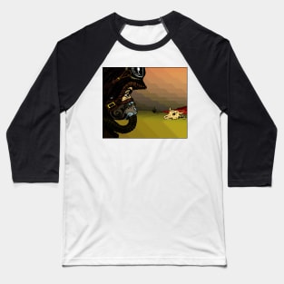 Desert Wanderer Baseball T-Shirt